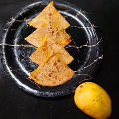 A picture of Mango puran poli.