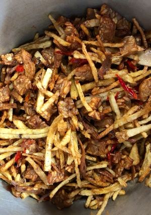 Foto resep Kering Kentang Teri Tempe