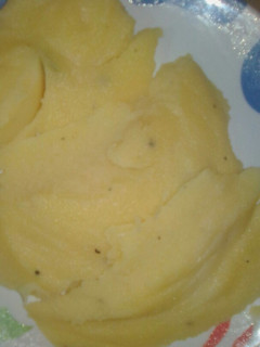 A picture of Custard halwa.