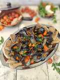 Cozze alla marinara con pomodorini