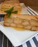 Pudin de manzana y bizcochos