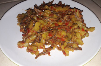 Langkah Mudah untuk Membuat Tumis pare + teri pedas Anti Gagal