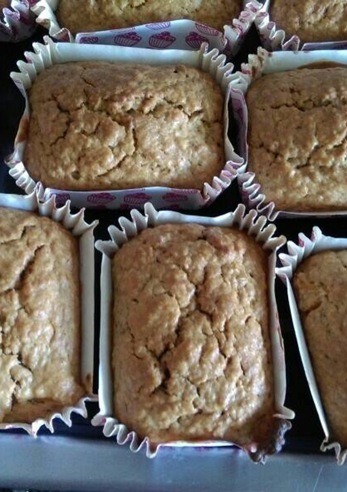 Una foto de Muffin de avena y calabaza