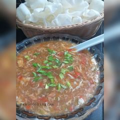 A picture of Restaurant Style Hot & Sour Soup.