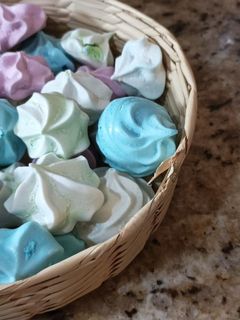 Una foto de Suspiros de merengue