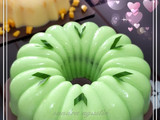 Puding Pandan Kelapa Muda
