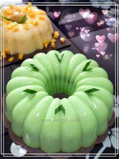Foto resep Puding Pandan Kelapa Muda