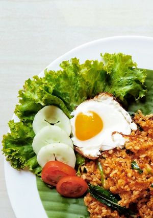 Foto resep Nasi Goreng Telur Mata Sapi