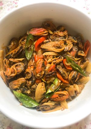 Foto resep Tumis kerang ijo