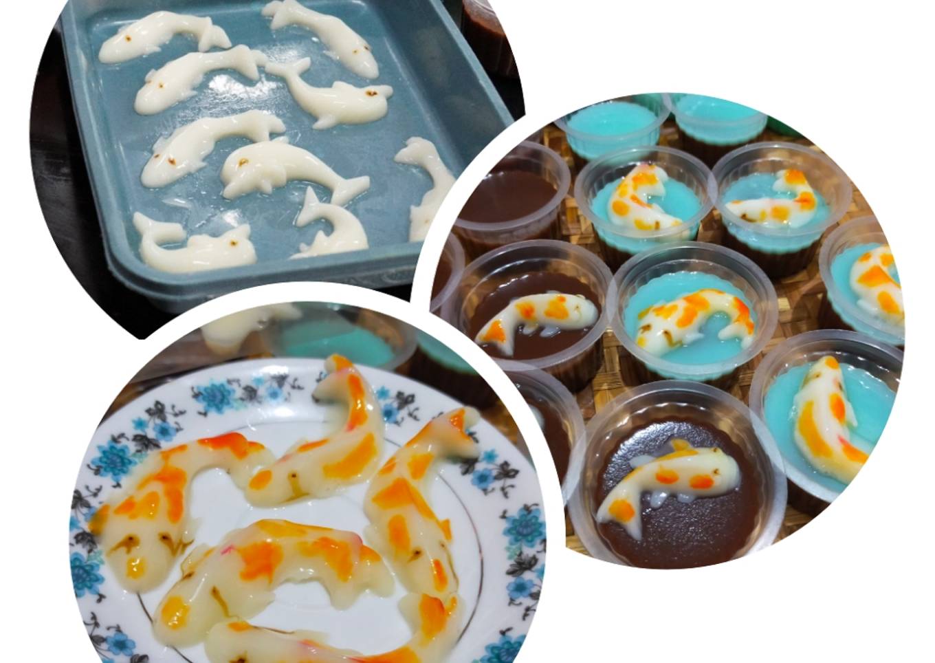 Puding Ikan Koi