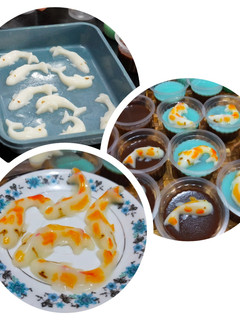 Foto resep Puding Ikan Koi