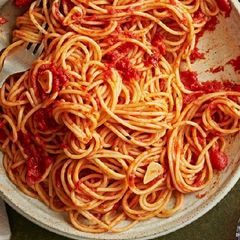A picture of Spaghetti recipe 😋.