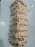 Rainbow chicken cold sandwich
