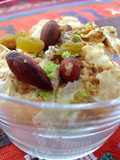 Yogurt griego refrescante con crujientes