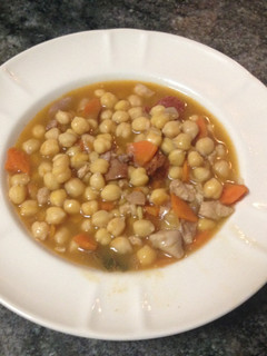 Una foto de Garbanzos con callos