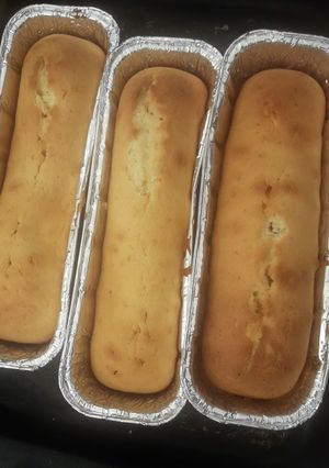 Una foto de Budín de naranja (sin licuadora)