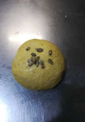Una foto de Pan de calabaza para hamburguesas
