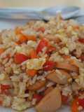 ข้าวผัดไส้กรอก