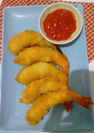 Foto resep Ebi furai (udang tepung panir)