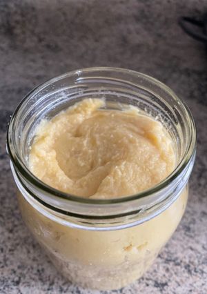 Una foto de Hummus de garbanzos
