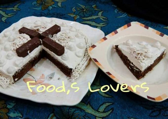 Simple Way to Make Homemade Chocolate &amp; coffee flavour cake