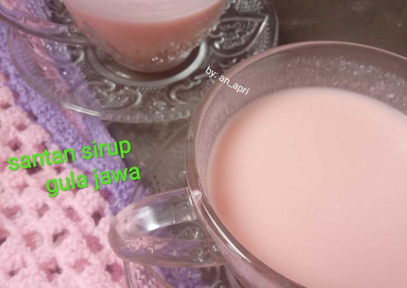 21. Santan Sirup Gula Jawa