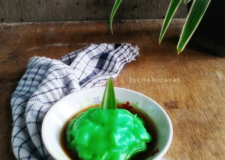 Bubur sumsum pandan