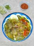Soto Daging Bening Kuah Kuning