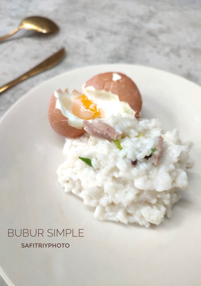 Foto resep Bubur simple
