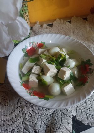 Foto resep Sup Tahu Telur Puyu