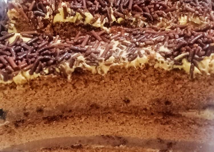 Chocolate Layer Cake #NonKeto