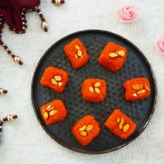 A picture of Carrot Barfi.