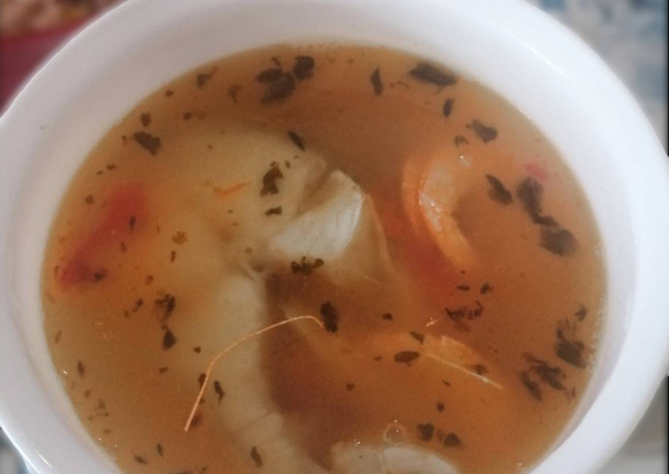 Caldo de pescado campechano 🍵🐟🌴