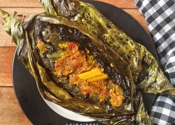 Cara Memasak Pepes Ikan Mas Duri Lunak Sedap Nikmat