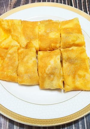 蘑菇起司蛋捲 的食譜成品照片