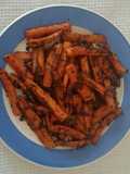 Zanahorias asadas con especias
