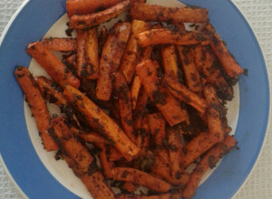 Una foto de Zanahorias asadas con especias