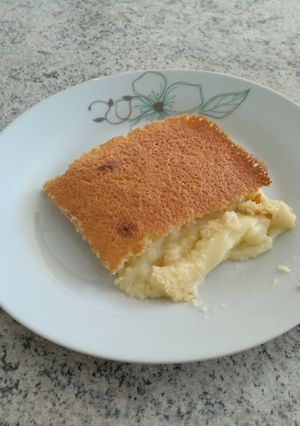 Una foto de Pudín de limón