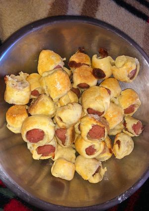 Una foto de Rollitos de salchicha (horneados)