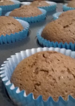 Una foto de Cupcakes de chocolate super fácil!