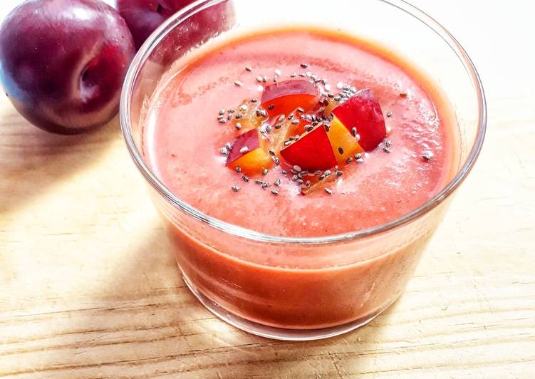 🍅GAZPACHO DE CIRUELAS🍅
