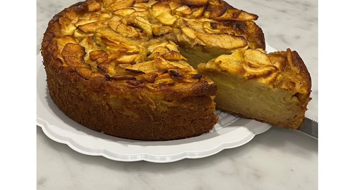 Ricetta Torta cremosa ed invisibile alle mele🥧🍎 di Giulia 🌺 - Cookpad