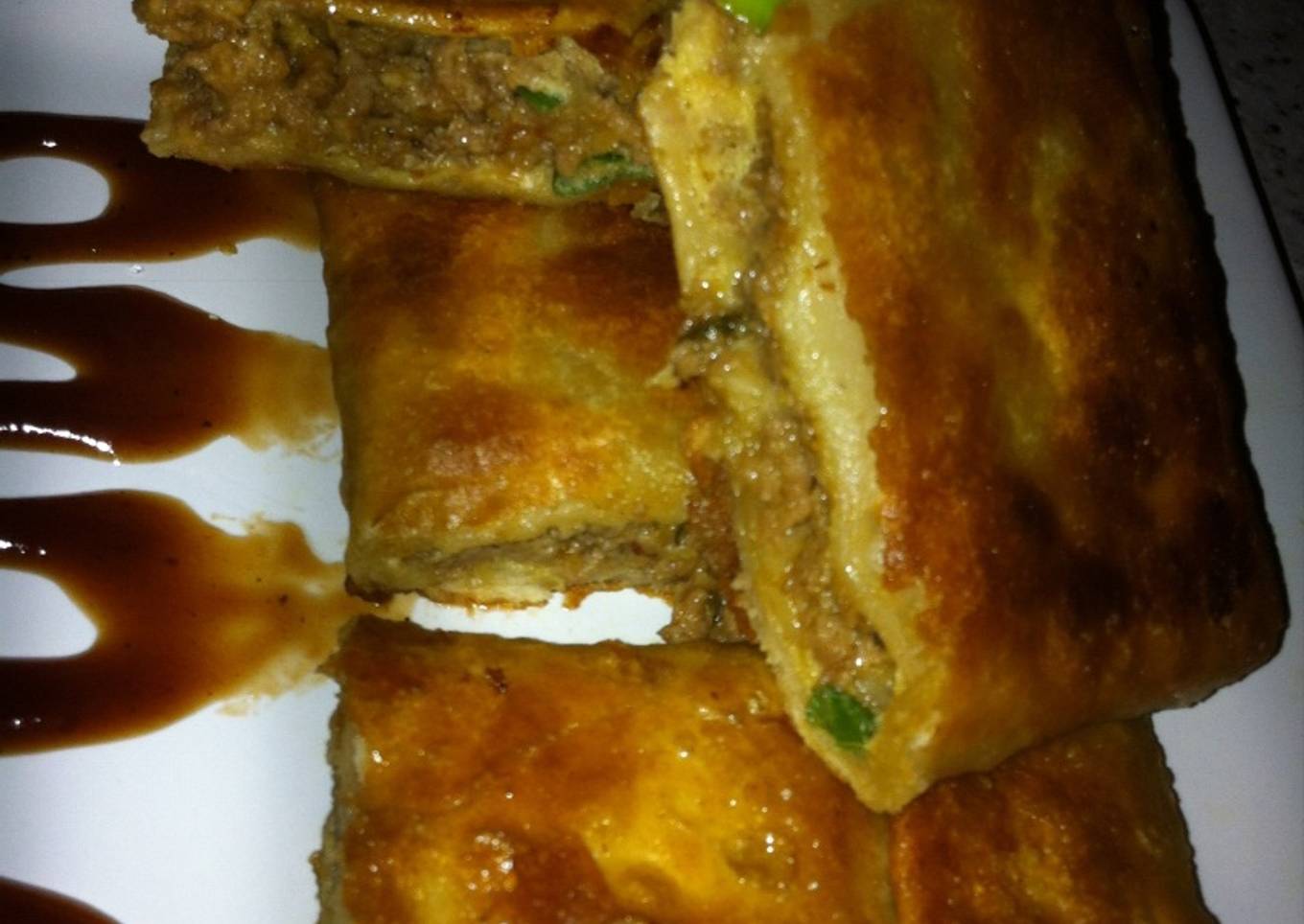 Martabak telor ( wheat flour)