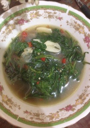 Foto resep Oseng kangkung pedas