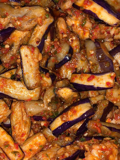 Foto resep Sambal terong ungu