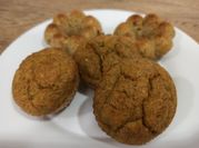 Una foto de muffins blw