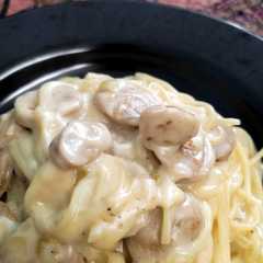 รูปของ Spaghetti Creamy ala resto pizza