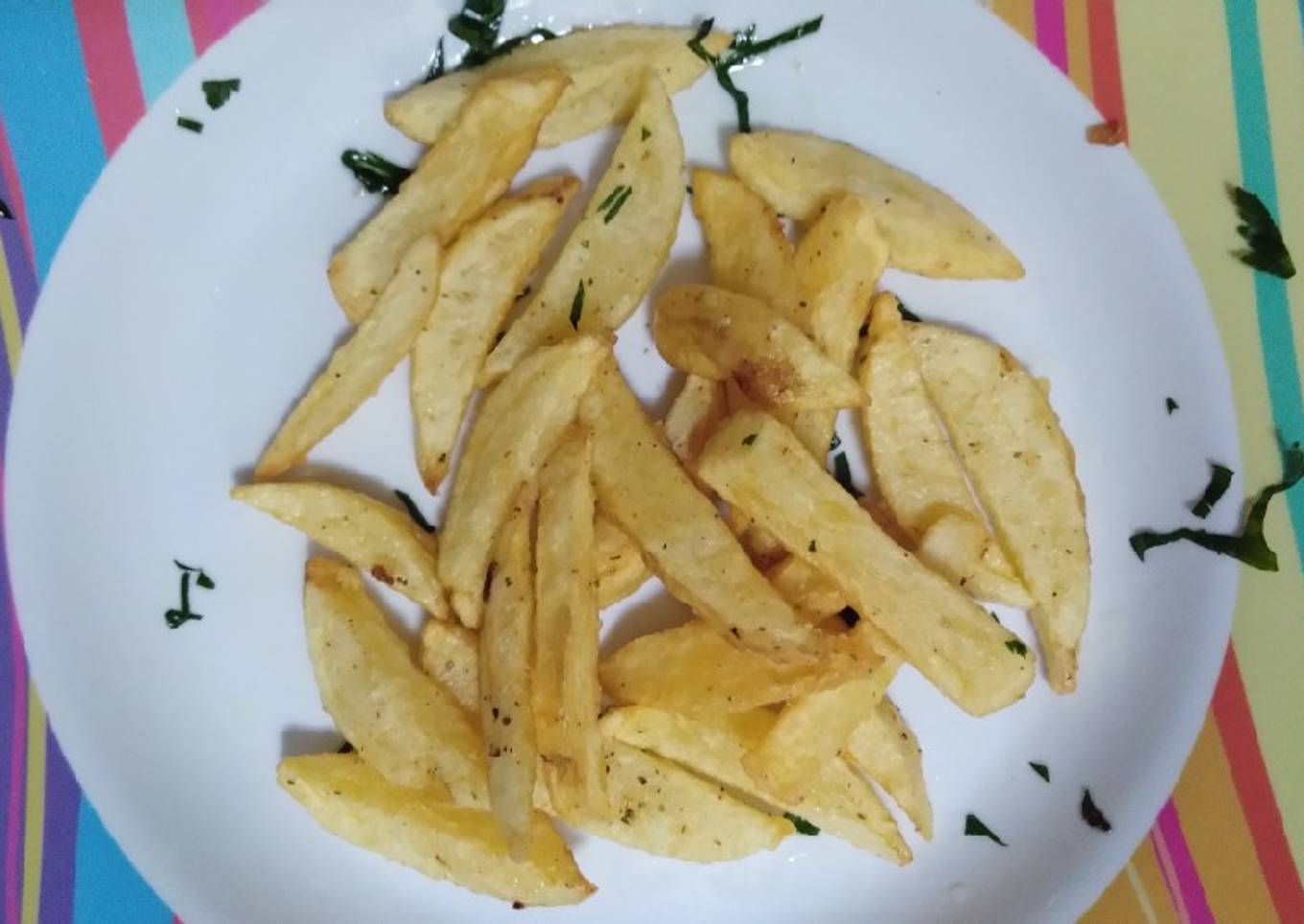 Resep Kentang goreng simpel istimewa, Lezat