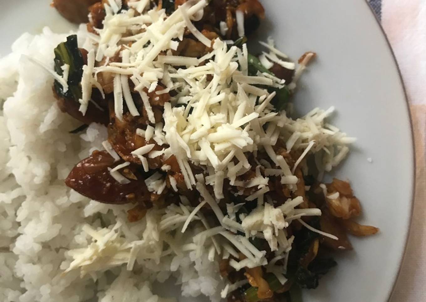 Nasi Gila Keju