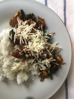 Foto resep Nasi Gila Keju